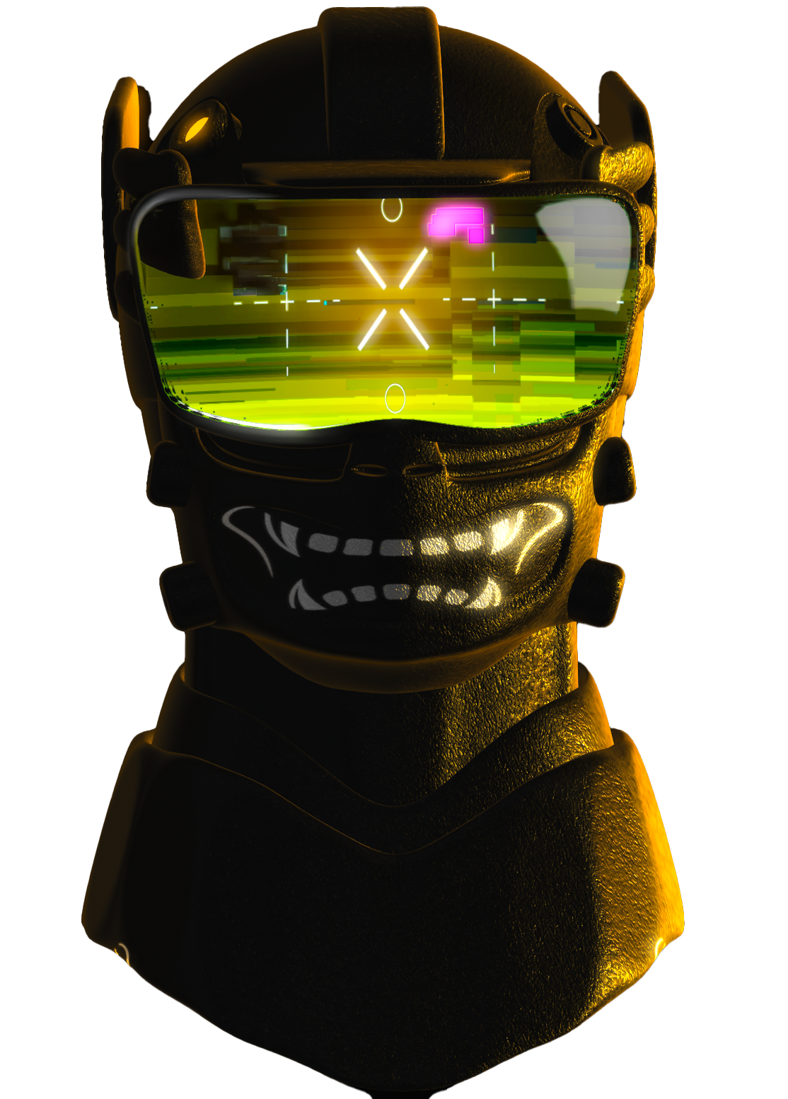 Cyberpunk Security Analyst